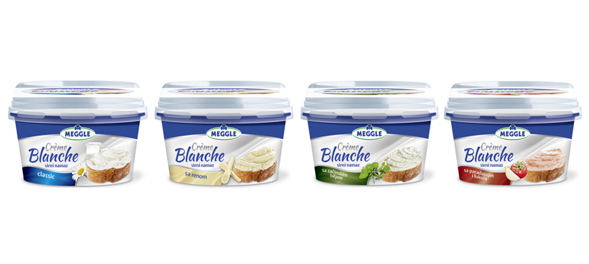 New product in Meggle assortment - Crème Blanche
